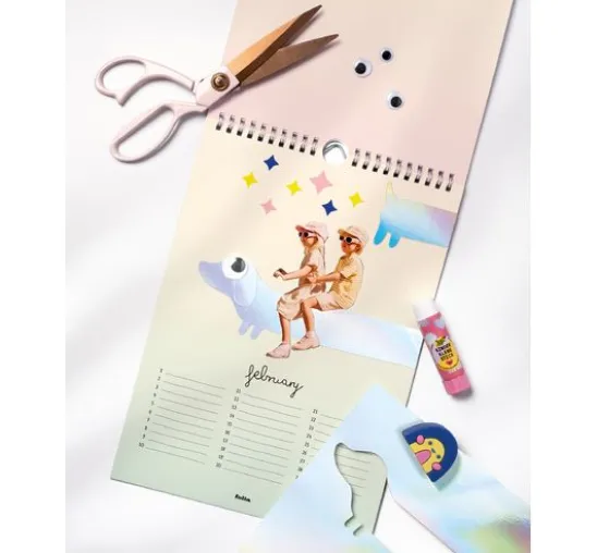 DIY Fotokalender "Shades of Rainbow"
