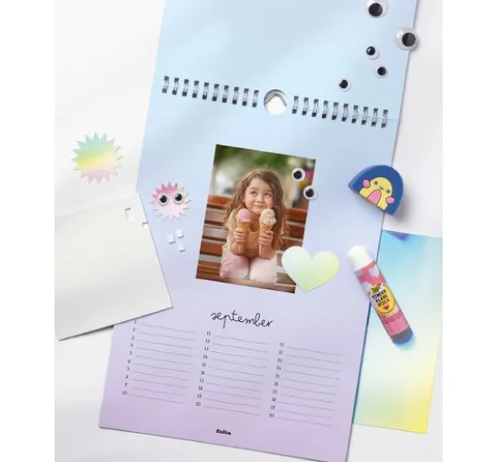 DIY Fotokalender "Shades of Rainbow"