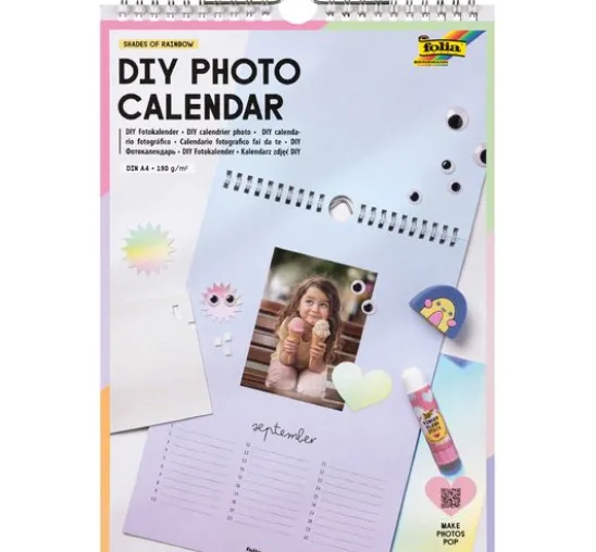 DIY Fotokalender "Shades of Rainbow"