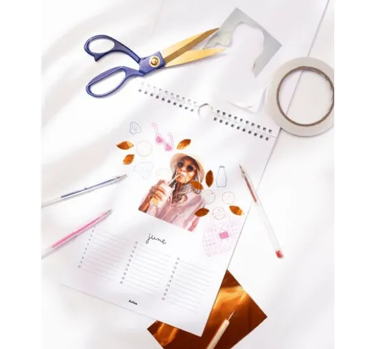 DIY Fotokalender "White"