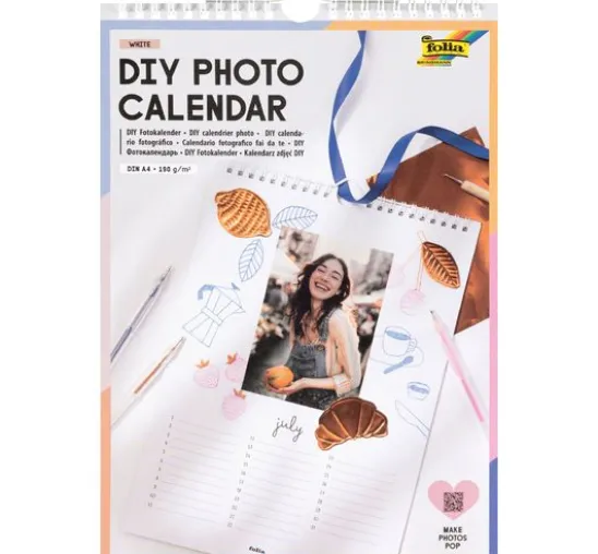 DIY Fotokalender "White"