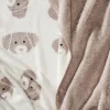 Double-Fleece-Stoff "Cute Dog"