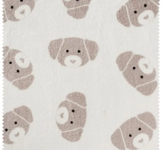 Double-Fleece-Stoff "Cute Dog"