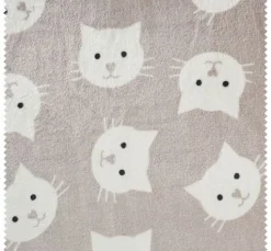 Double-Fleece-Stoff "Katze"