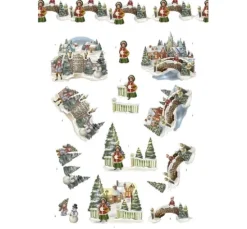 3D-Stanzbogenbuch