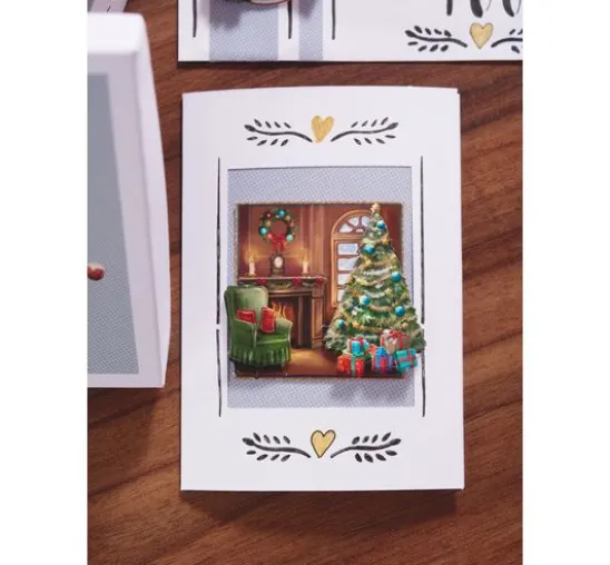 3D-Stanzbogenbuch "Christmas Village"