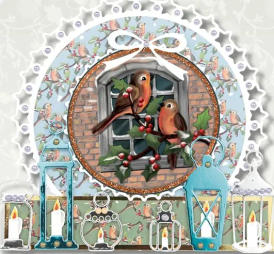 3D-Stanzbogenbuch "Christmas Village"