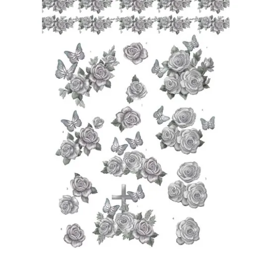 3D-Stanzbogenbuch "Condolences"