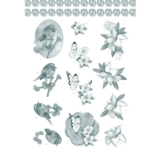 3D-Stanzbogenbuch "Condolences"