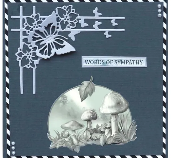 3D-Stanzbogenbuch "Condolences"
