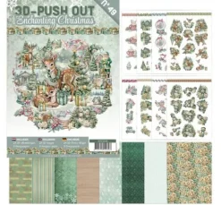 3D-Stanzbogenbuch "Enchanting Christmas"