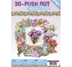 3D-Stanzbogenbuch "Spring Bloom"