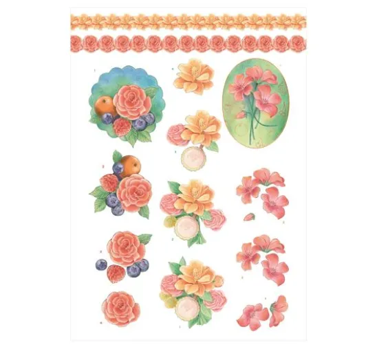 3D-Stanzbogenbuch "Urban Flowers"