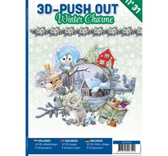3D-Stanzbogenbuch "Winter Charme"