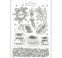 3D-Texturform "Coffee and Chocolate - Coffeetime"