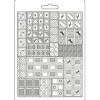 3D-Texturform "Coffee and Chocolate - Coffeetime-Bars"
