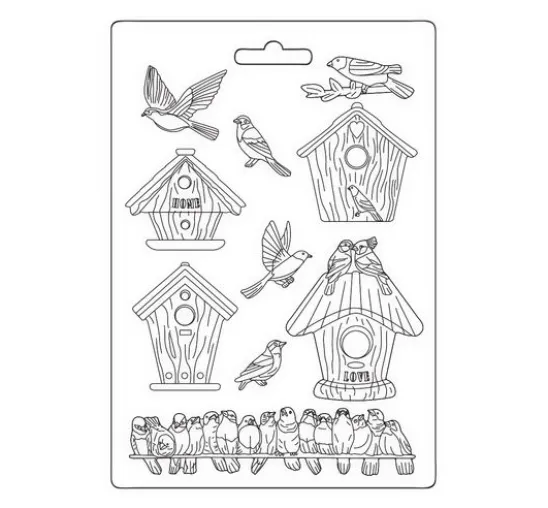 3D-Texturmatte "Garden - Nistkasten"