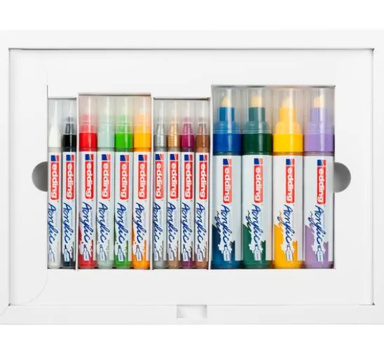 edding Acrylic "Acrylmarker Creative Set", 14er-Set
