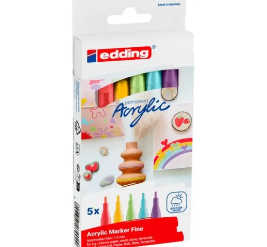 edding 5300 Acrylic "Acrylmarker - Regenbogen"