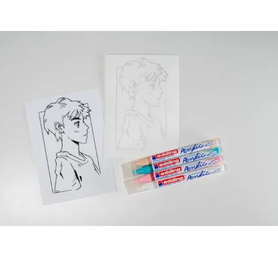edding Creative Set "Manga"