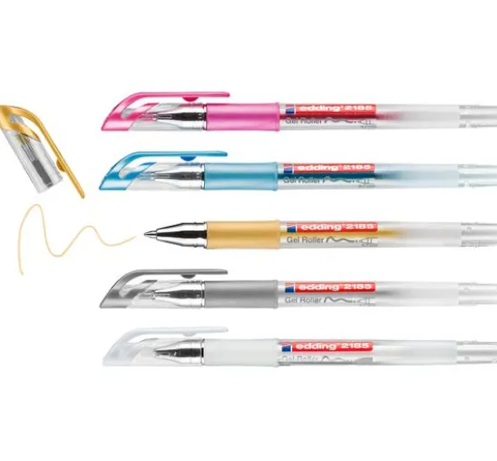 edding Gelroller metallic, 2185, 5er-Set