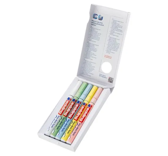 edding 751 Glanzlack-Marker Pastell, 5er-Set