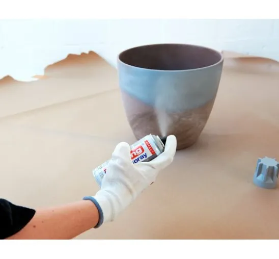 edding 5200 "Permanentspray", Betoneffekt