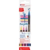 edding 1340 Pinselstift "Glitzer", 4er-Set