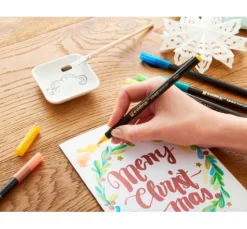 edding 1340 Pinselstift "Xmas - Metallic"