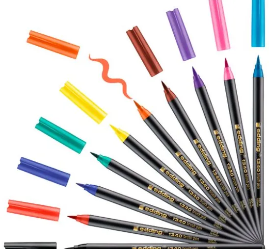 edding 1340 "Tangle Brushpen-Set"