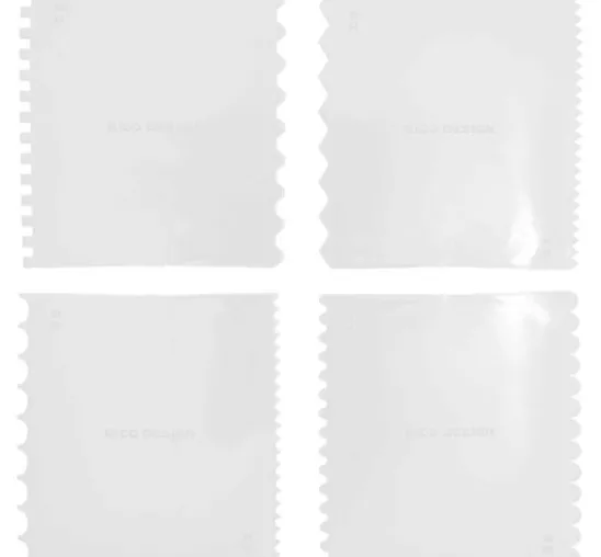 Effektspachtel Set, 4 Stück