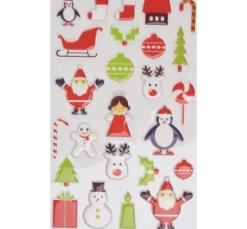 Epoxy-Sticker-Sortiment "Weihnachten"