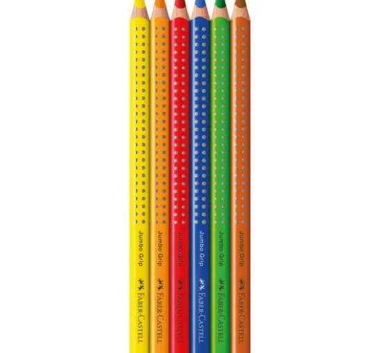 FABER-CASTELL Buntstifte "Jumbo Grip"