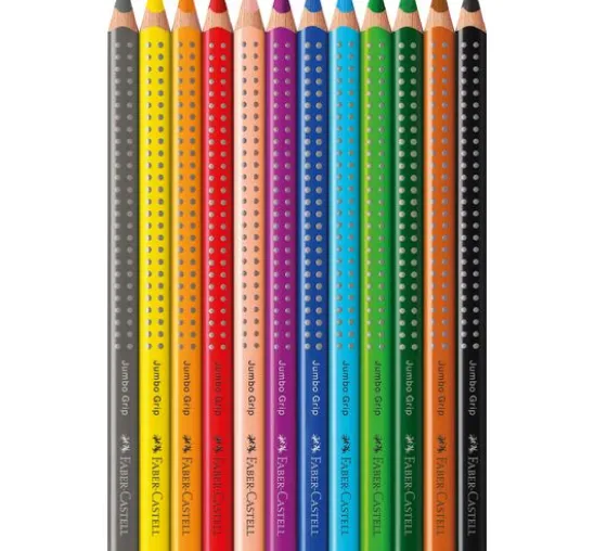 FABER-CASTELL Buntstifte "Jumbo Grip"