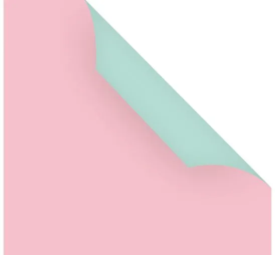 Faltblätter "Duo-Color", Pastell