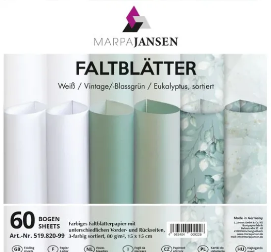 Faltblätter "Eukalyptus"