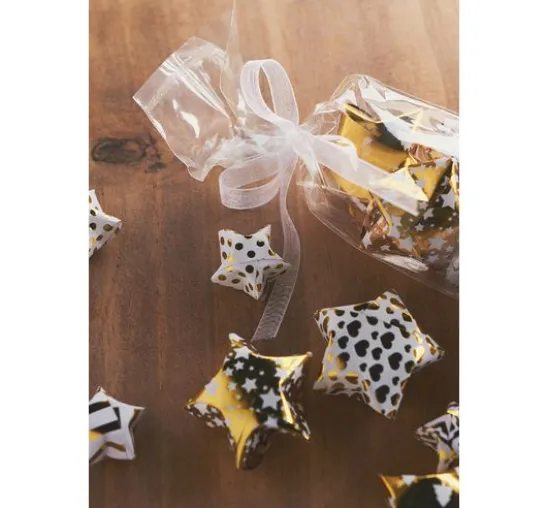 Faltpapier "Golden X-Mas"