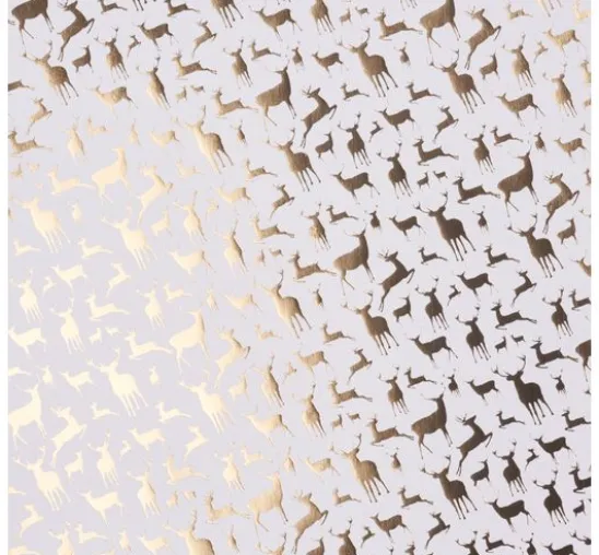 Faltpapier "Golden X-Mas"