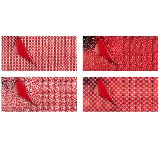 Faltpapier "Red Foil"