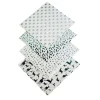 Faltpapier "Silver X-Mas"