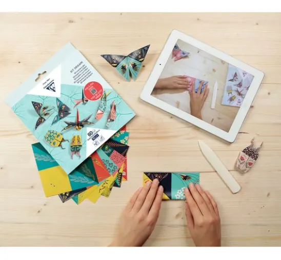 Faltpapier-Sortiment "Insekten"