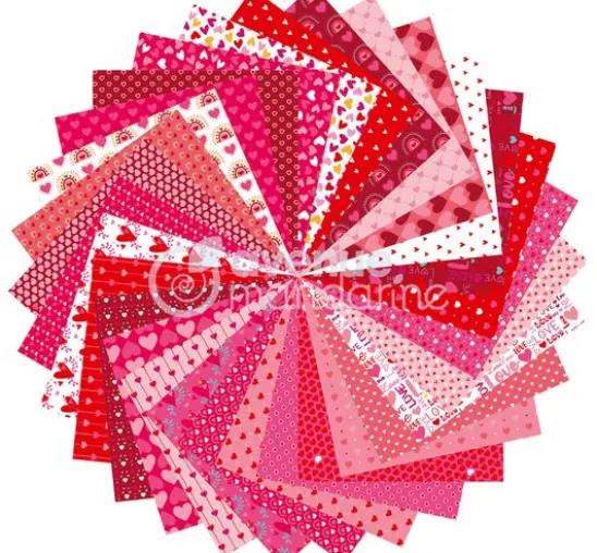 Faltpapier-Sortiment "Paper Love"