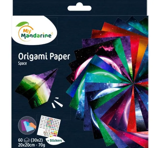 Faltpapier-Sortiment "Space"