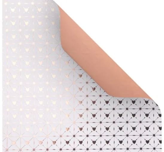 Faltpapier "X-Mas Roségold"