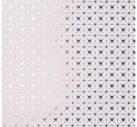 Faltpapier "X-Mas Roségold"