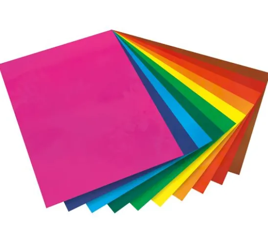 Fensterfolie, 10 Farben sortiert