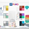 FIMO soft Materialpackung "Effect", 24er-Set