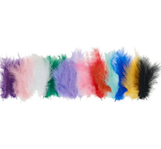 Flauschfedern-Mix