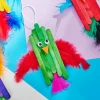 Flauschfedern-Mix "Intensive Farben"
