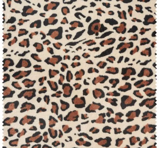 Fleece-Stoff "Leopard"